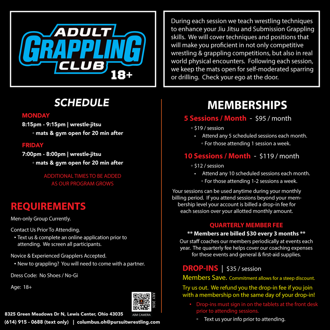 Adult / Wrestle-Jitsu Club