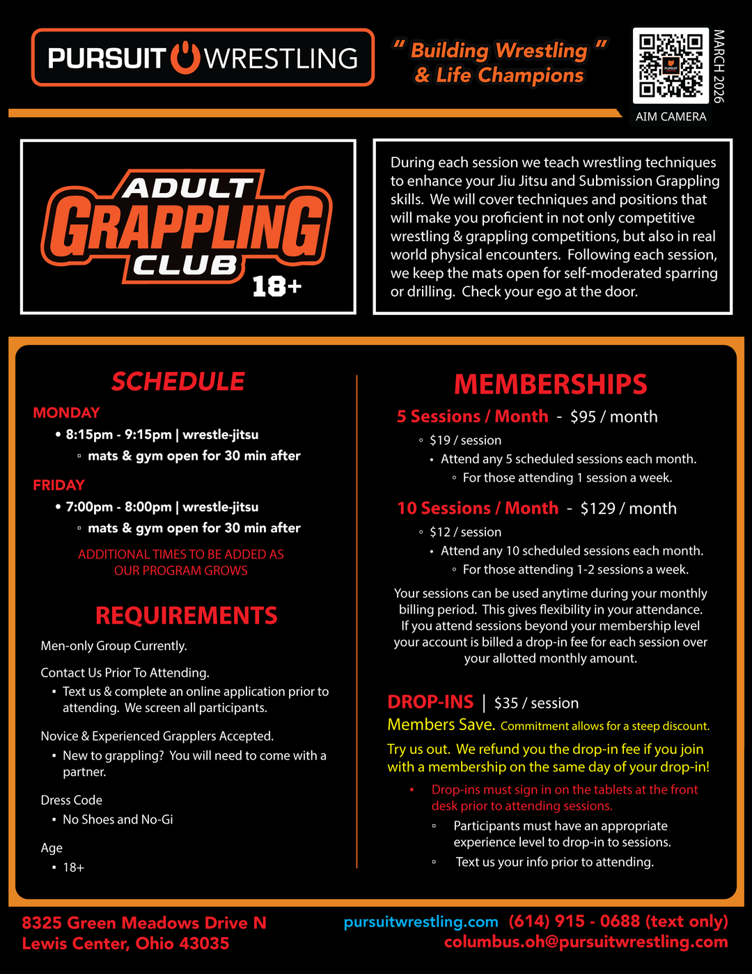 Adult / Wrestle-Jitsu Club