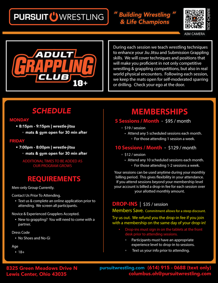 Adult / Wrestle-Jitsu Club