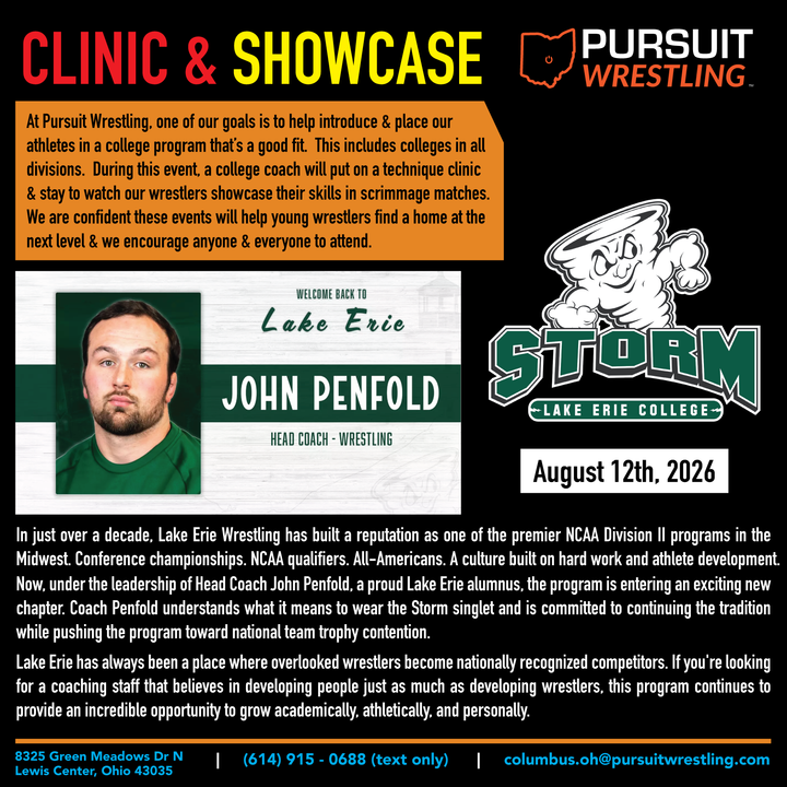 Clinic + Free Showcase | August 12th, 2026 (Wednesday)