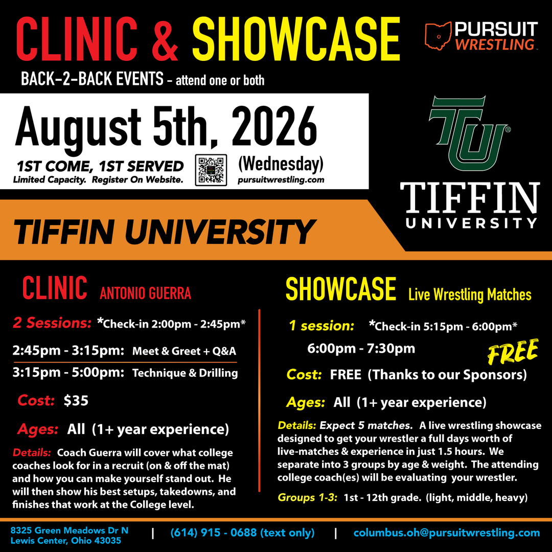 Clinic + Free Showcase | August 5th, 2026 (Wednesday)