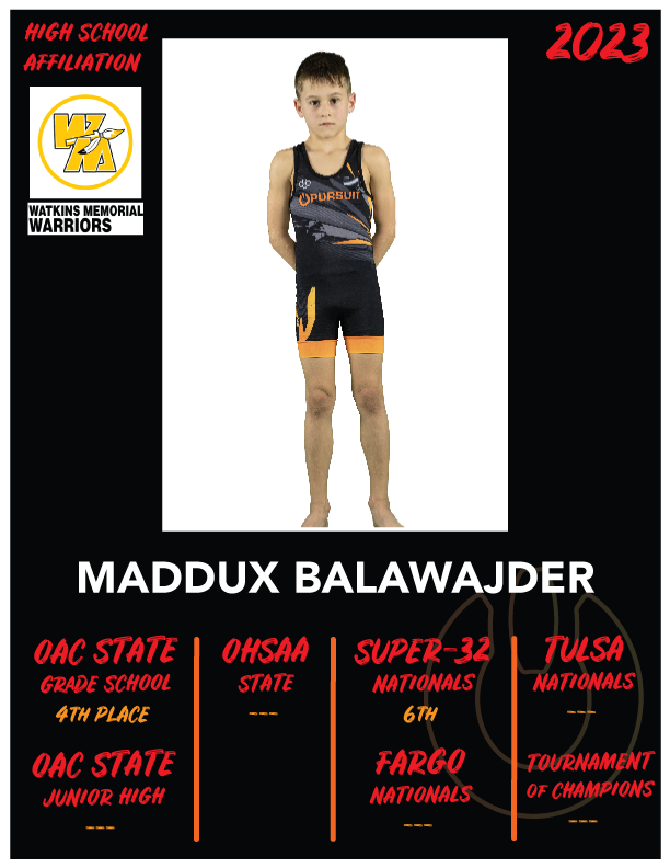 HoF | Maddux Balawajder
