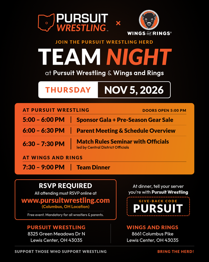 Parent Meeting & Match Rules Seminar | November 5th, 2026 (Thursday)