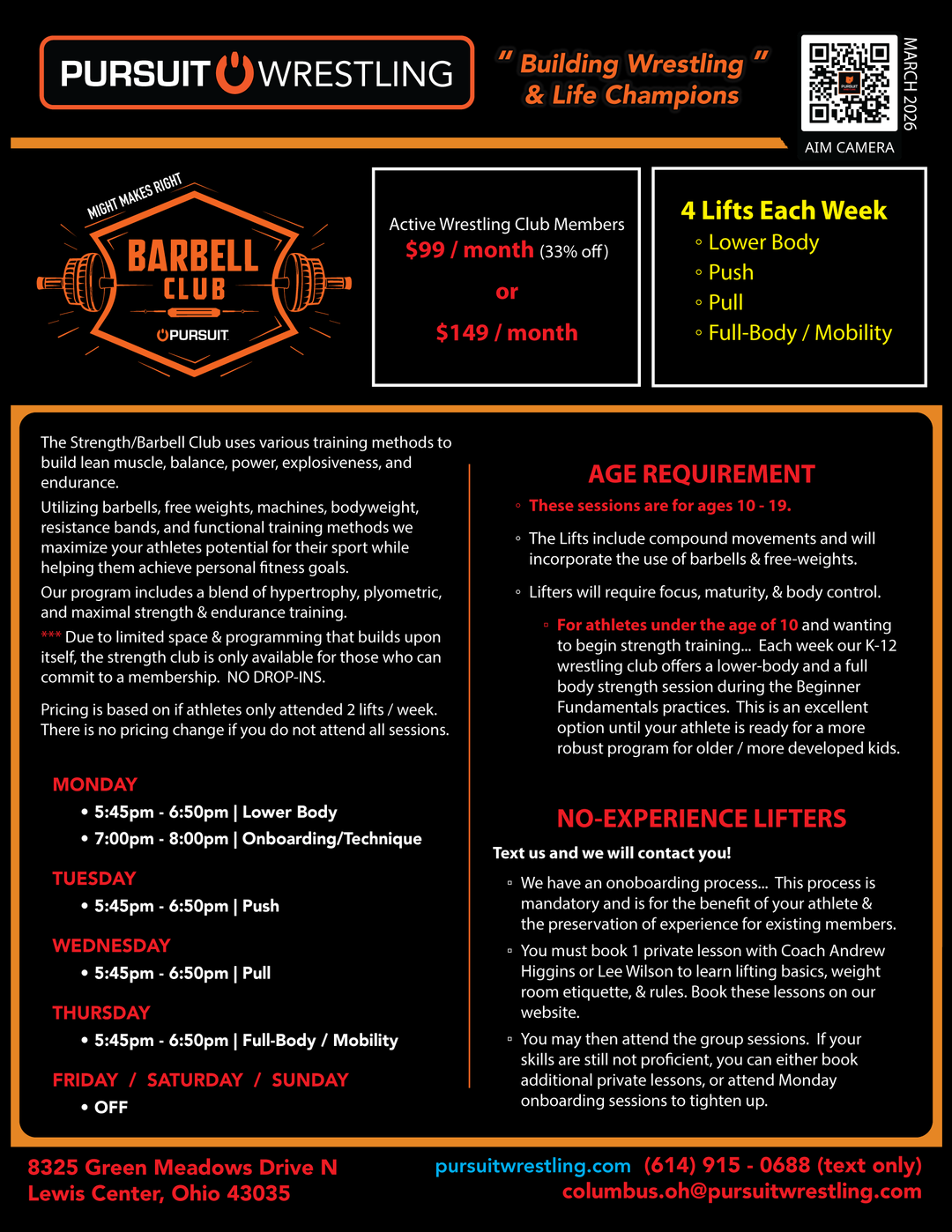 Strength/Barbell Club