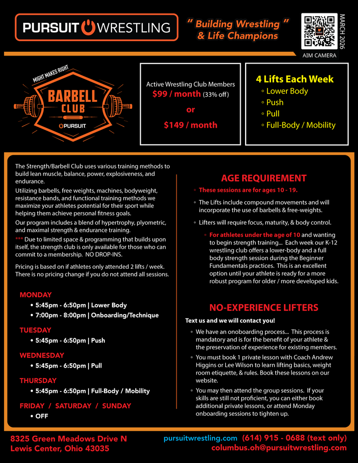 Strength/Barbell Club