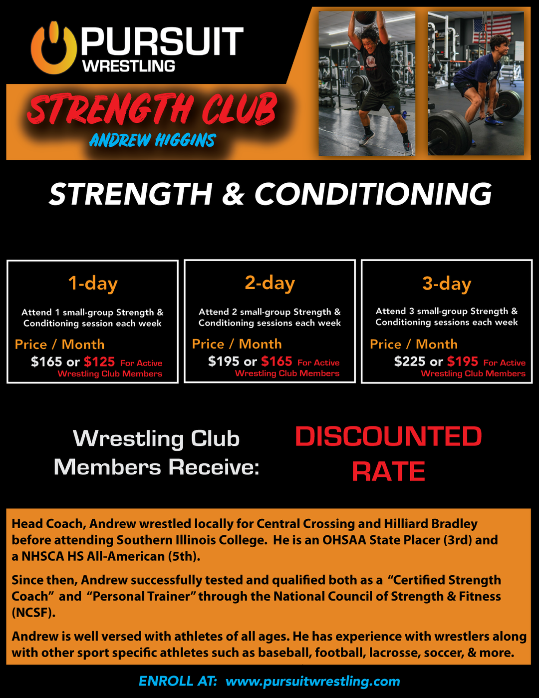 - Strength Club with Andrew